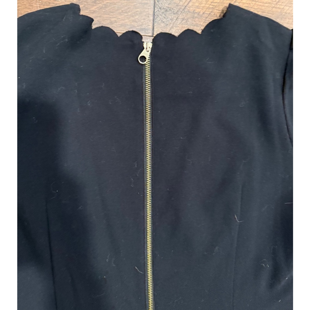 Women's Ted Baker Dress Size 5 (xl 12-14) Black and Cream - Picture 5 of 9